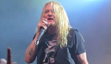 Sebastian Bach Performs Twisted Sister Classic With His Solo Band