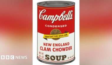 Andy Warhol's Campbell Soup artwork