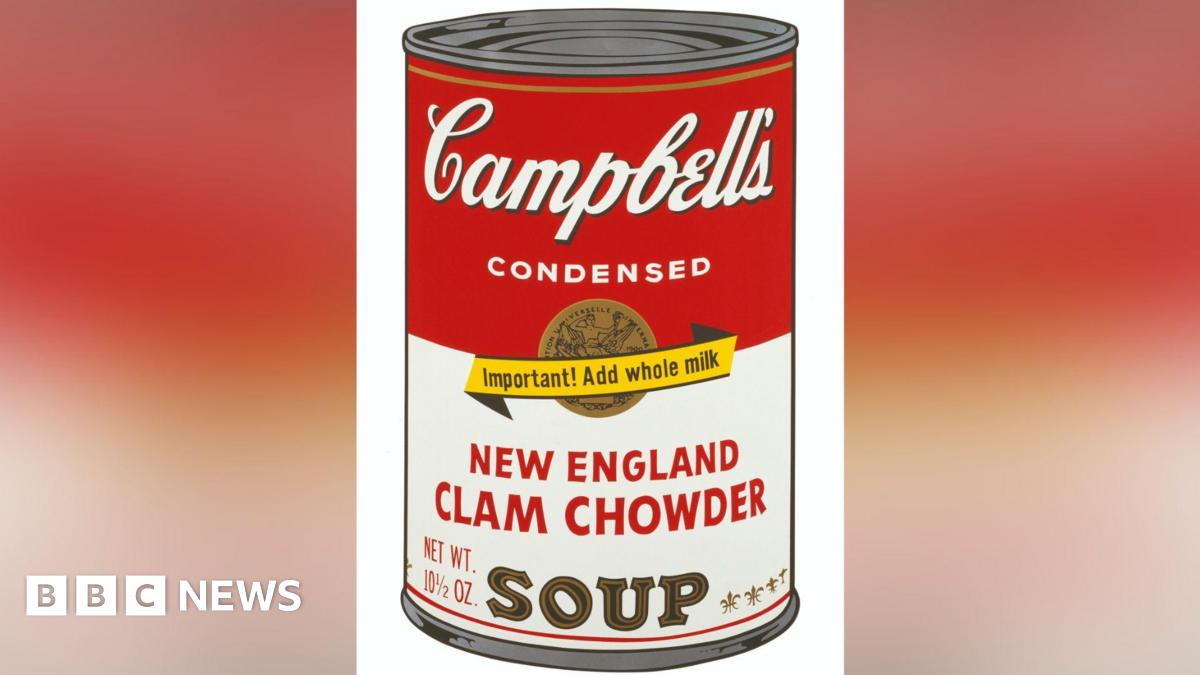 Andy Warhol's Campbell Soup artwork