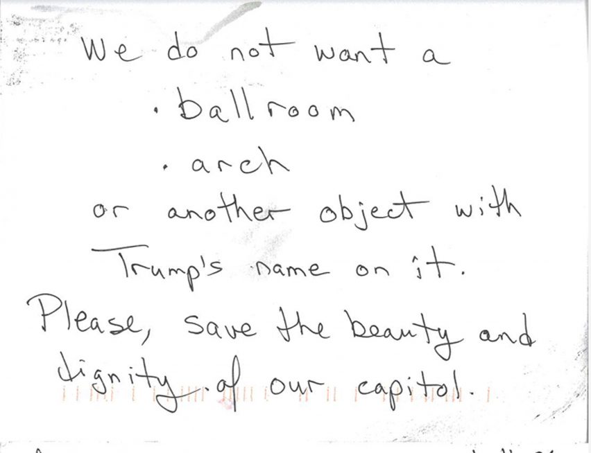 Ballroom letter