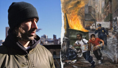 BREAKING THE MOLD OF TRADITIONAL OIL PAINTING WITH SKATEBOARDER ANDREW BARNES