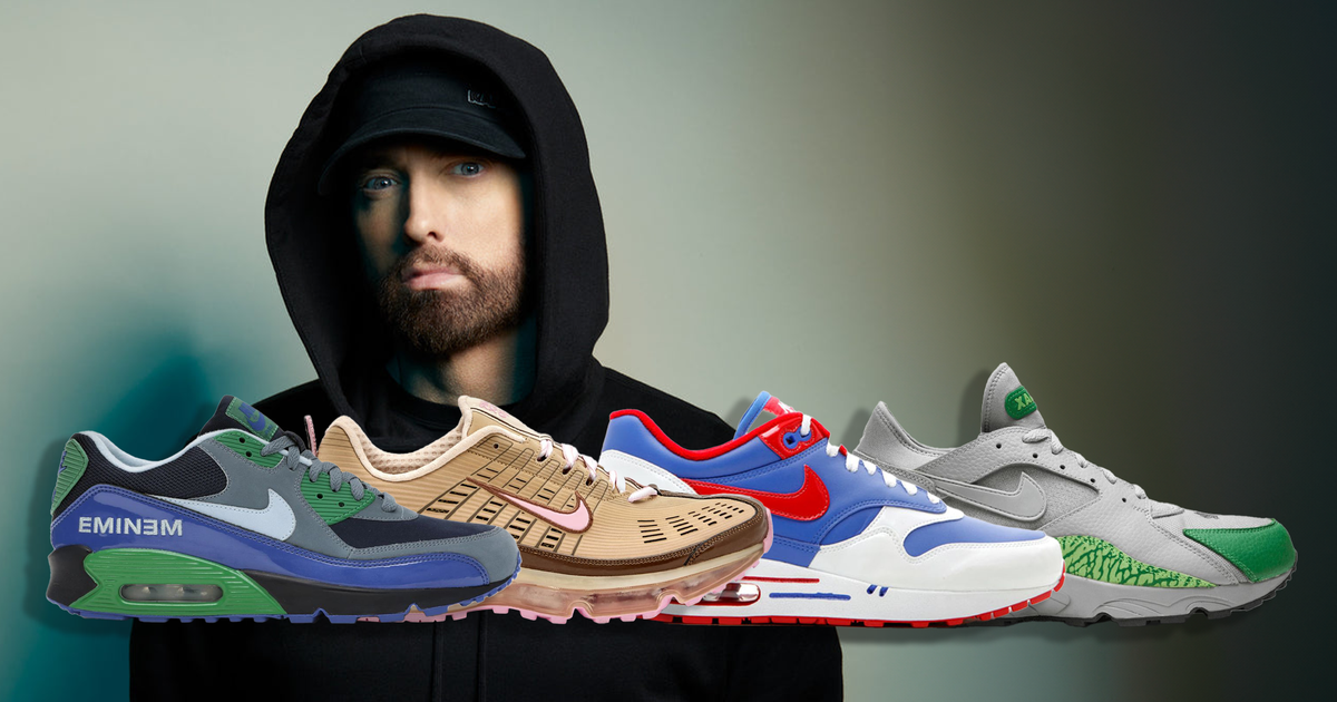From 8 Mile to Air Max: Chronicling Eminem's Nike Collabs