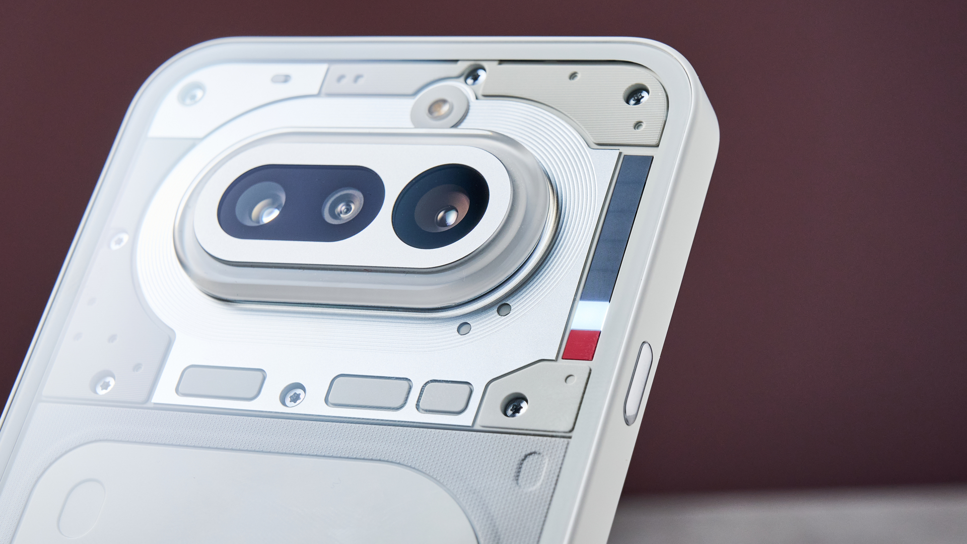 Glyph Bar on the Nothing Phone (4a)