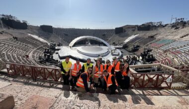 eam members from the Office of Major Events visited the historic Verona Arena, site of the Paralympic Opening Ceremony, for an accessibility tour.