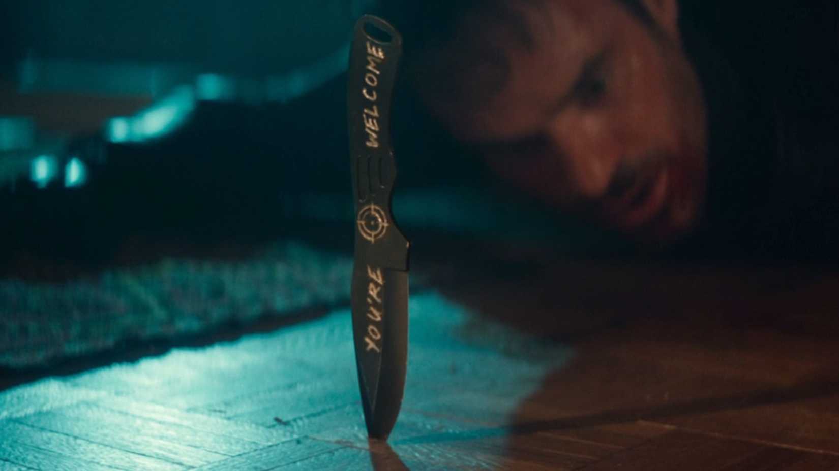 Bullseye Knife in Daredevil Born Again Season 2 episode 1