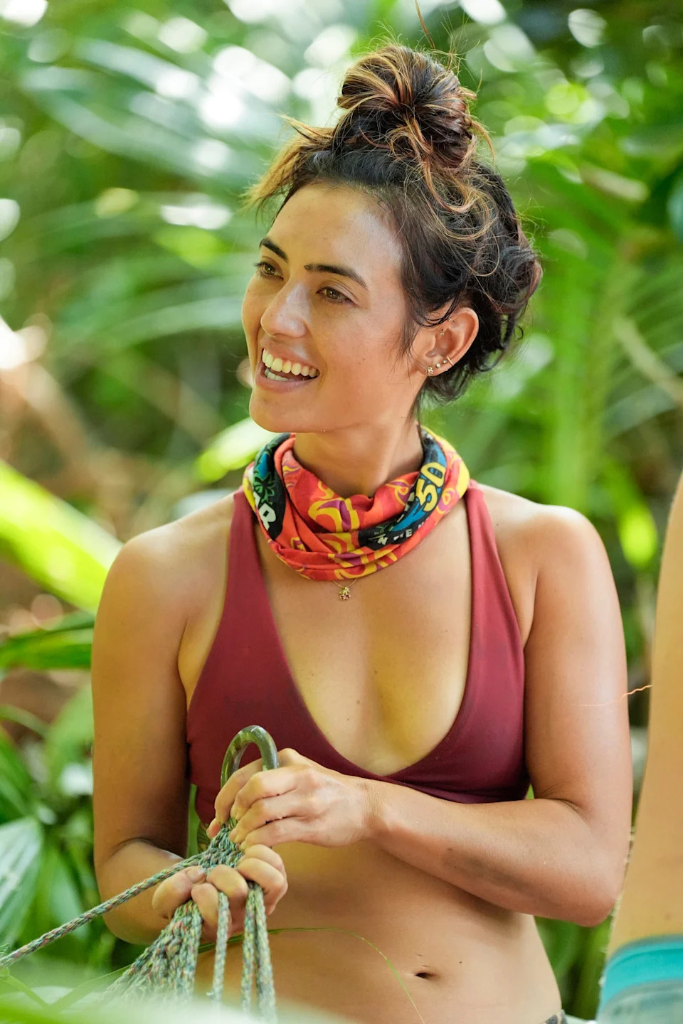 Savannah Louie is seen on "Survivor 50" Episode 2, which aired March 4, 2026.