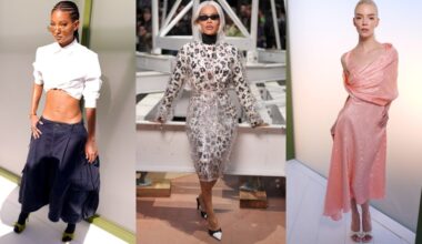 Willow Smith, Teyana Taylor, Anya Taylor Joy Paris Fashion Week