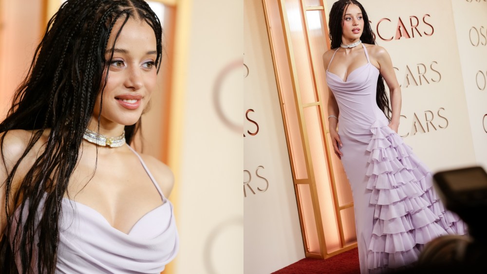 Chase Infiniti at the 2026 Oscars