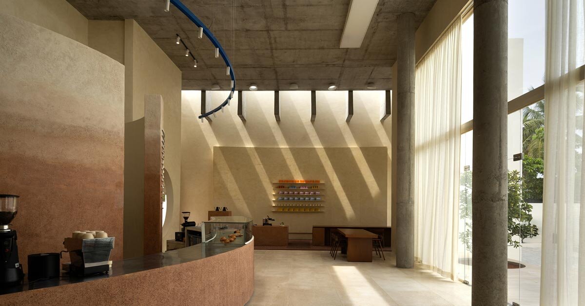 sand-hued chennai café interiors draw on their coastal context