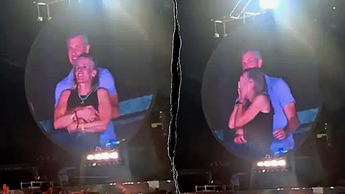 Coldplay’s frontman Chris Martin wonders if a couple is having an affair as he caught them on the Kiss Cam. The two are rumored to be Astronomer CEO Andy Byron and Chief People Officer Kristin Cabot.