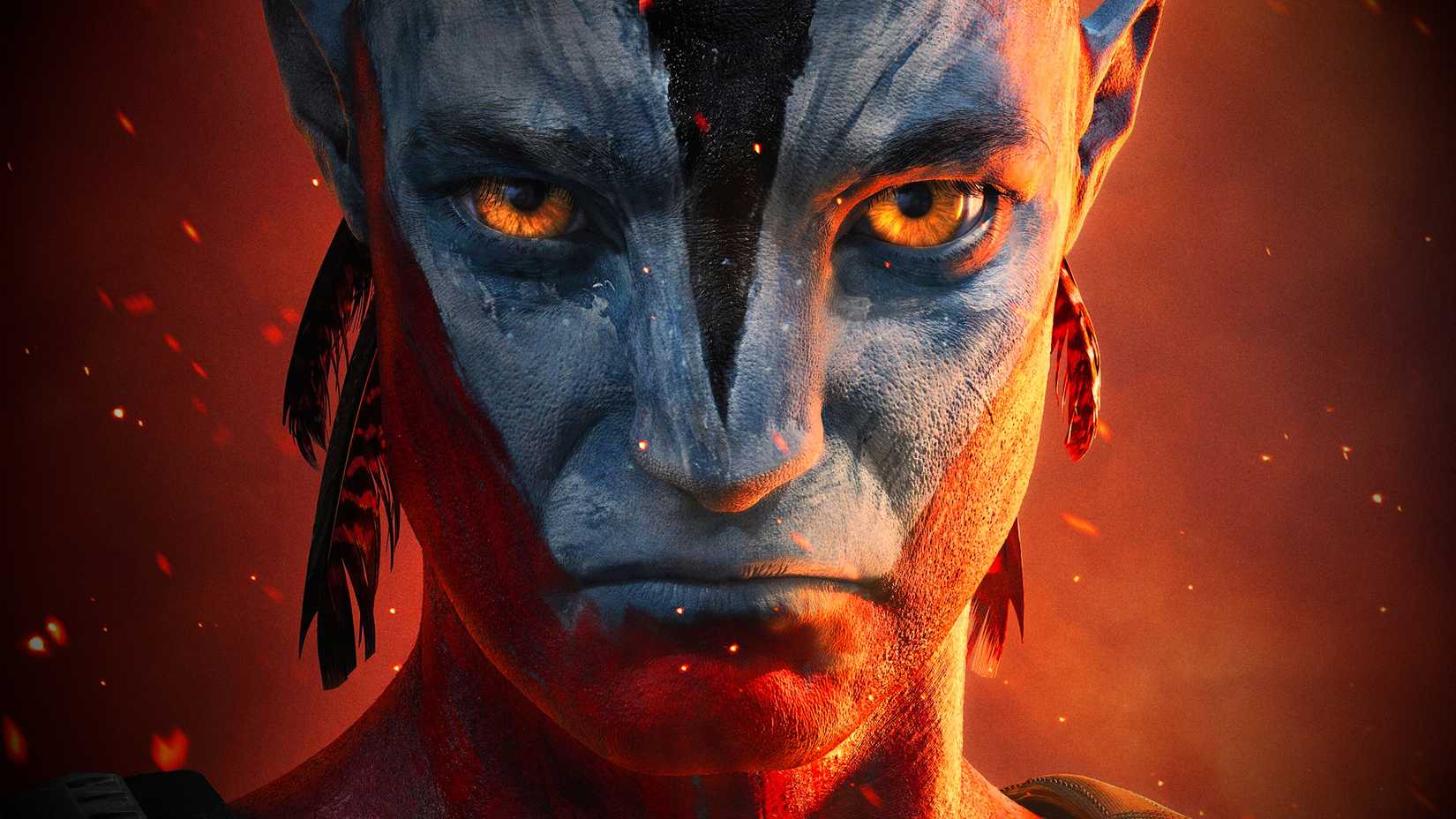 Colonel Quaritch in War Paint from Avatar Fire and Ash