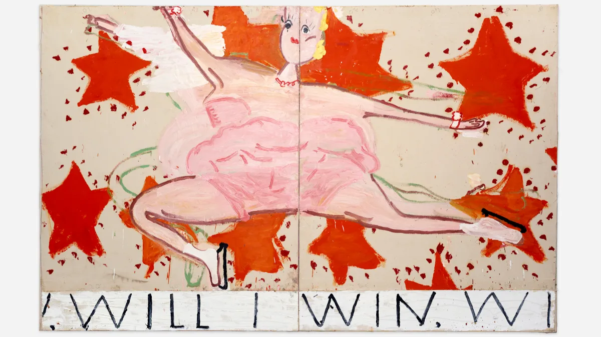 Rose Wylie’s unsettling show is a madcap torrent of granny art