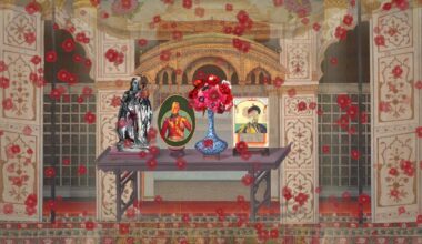 Who owns the seas? Shahzia Sikander's new animation on world trade beamed onto M+ museum facade - The Art Newspaper