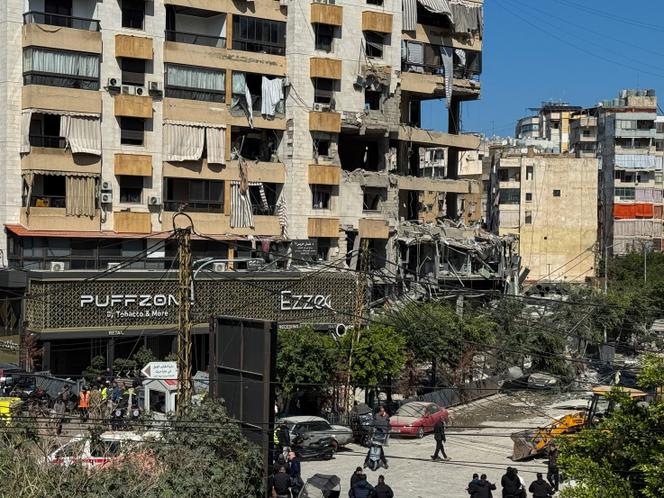 Aftermath of Israeli strikes following an escalation between Hezbollah and Israel amid the US-Israel conflict with Iran, Lebanon, March 2, 2026.