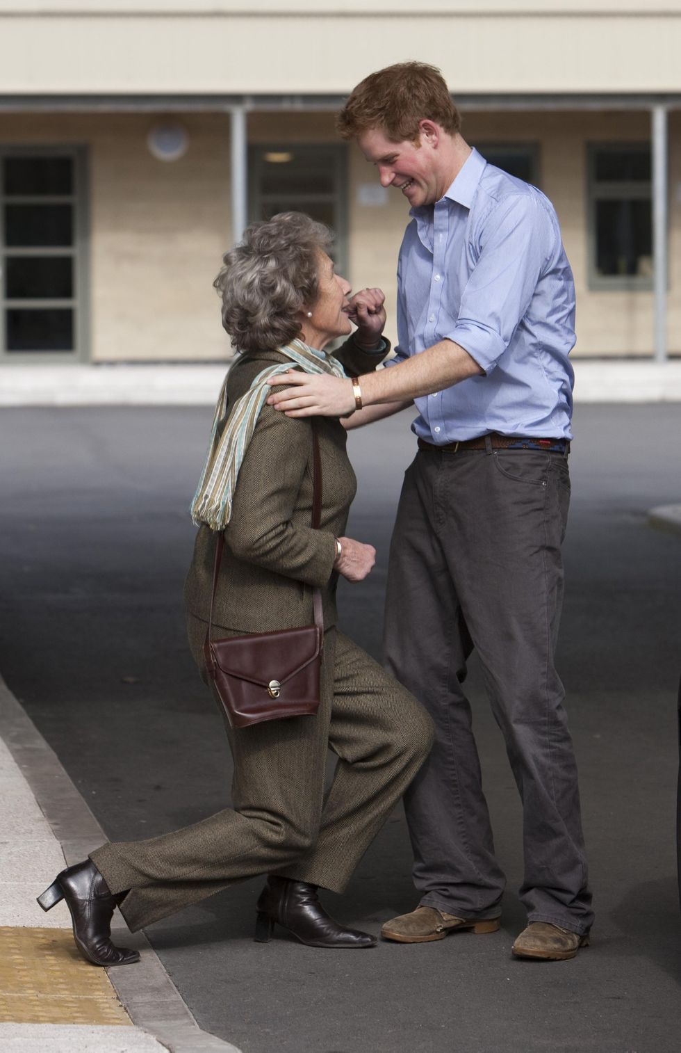 Dame Sh\u00e2n Legge-Bourke and Prince Harry