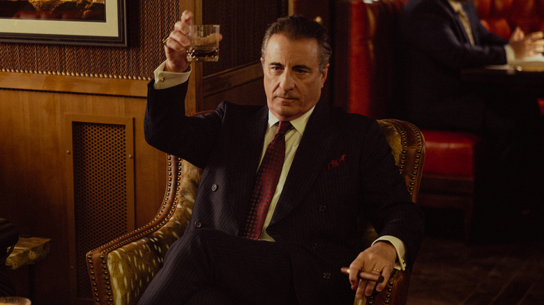 Gallino raises his glass in a toast in 