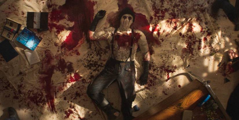 Muse lying dead on a bloodstained blanket in Daredevil: Born Again Season 1 Ep 7