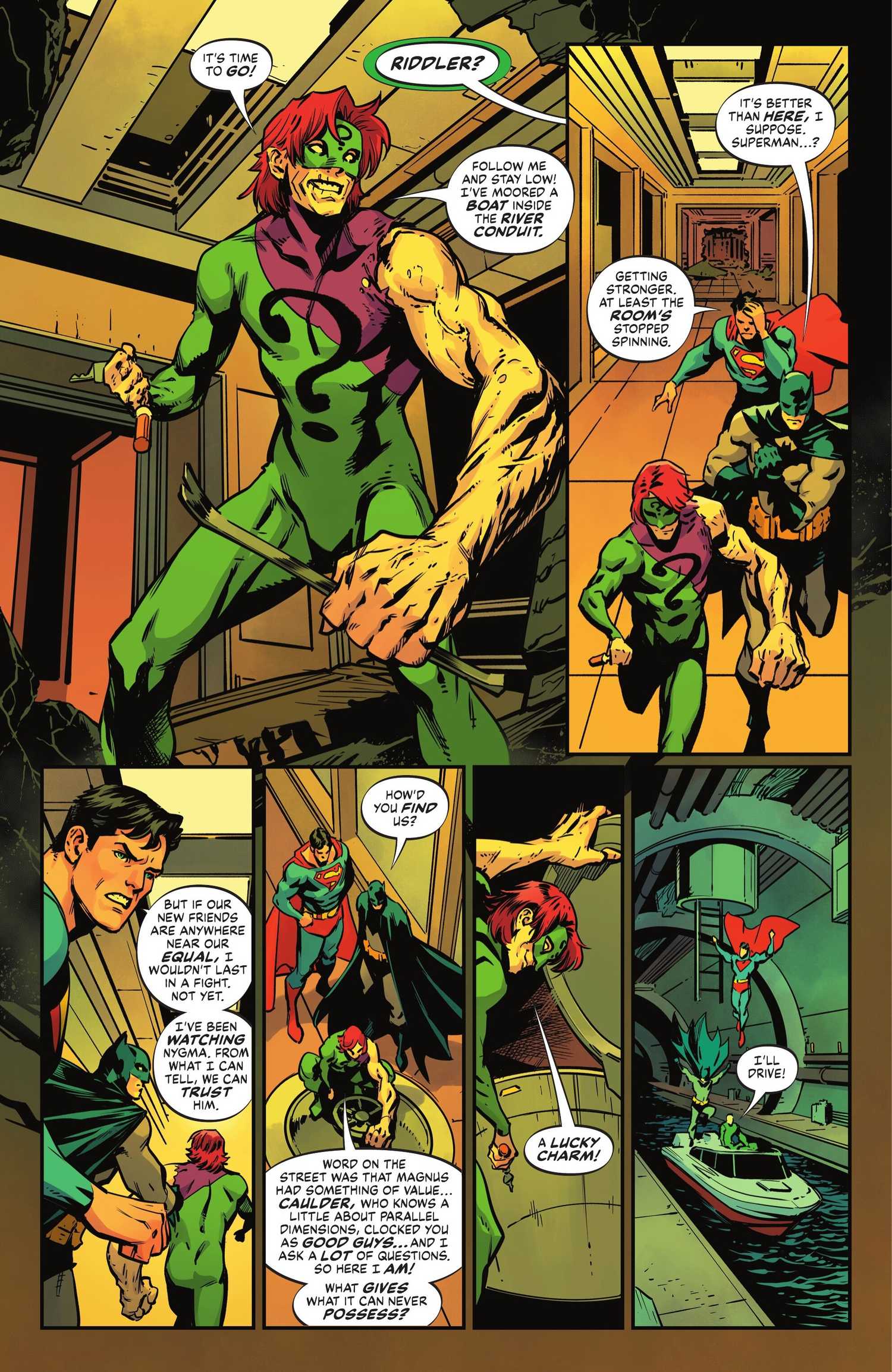 Earth-3 Riddler in Batman / Superman World's finest #49