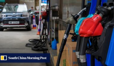 Finance chief says Hong Kong remains stable as oil prices surge amid Mideast turmoil