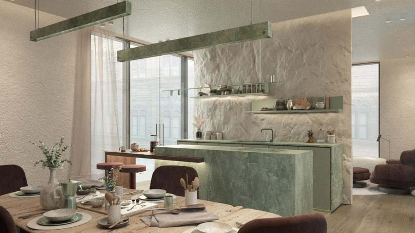 Fashion Designer Personal Apartment by Sarah Kotrash