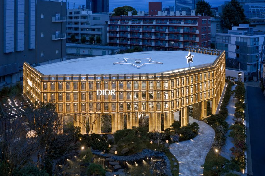 Dior Bamboo Pavilion exterior