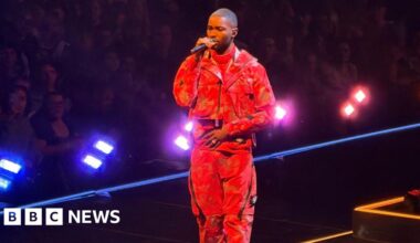 Dave review: British star transcends rapper status at hometown gig - BBC