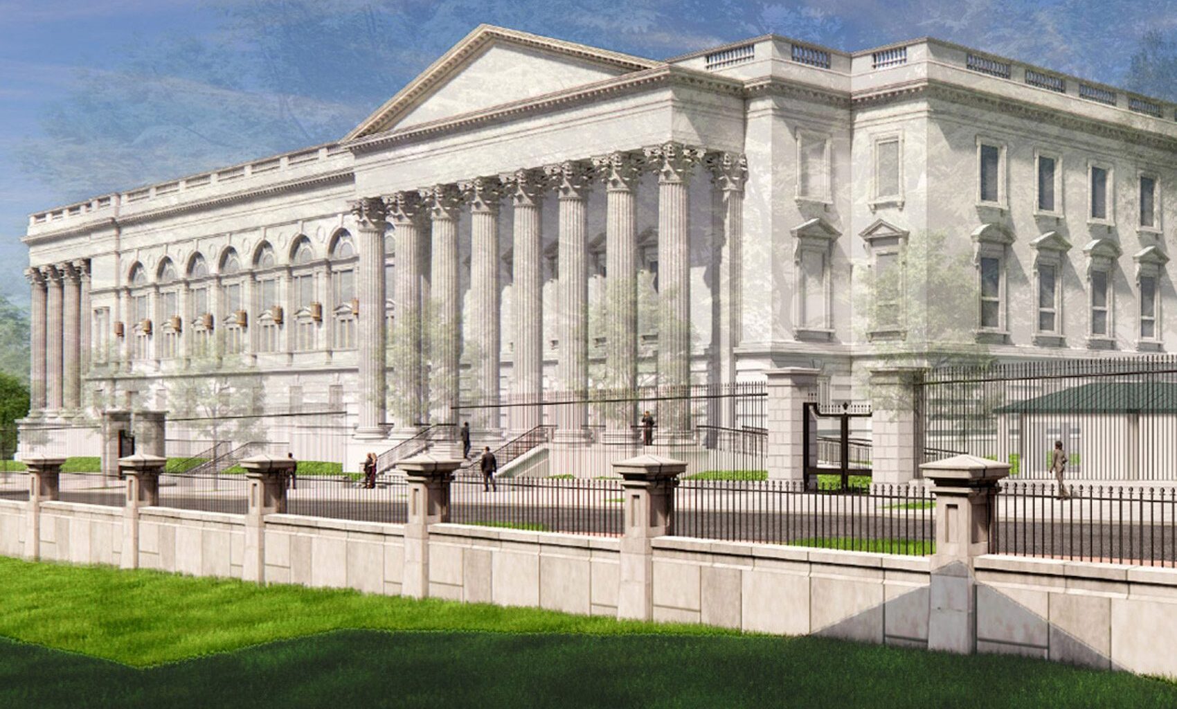 White house renderings
