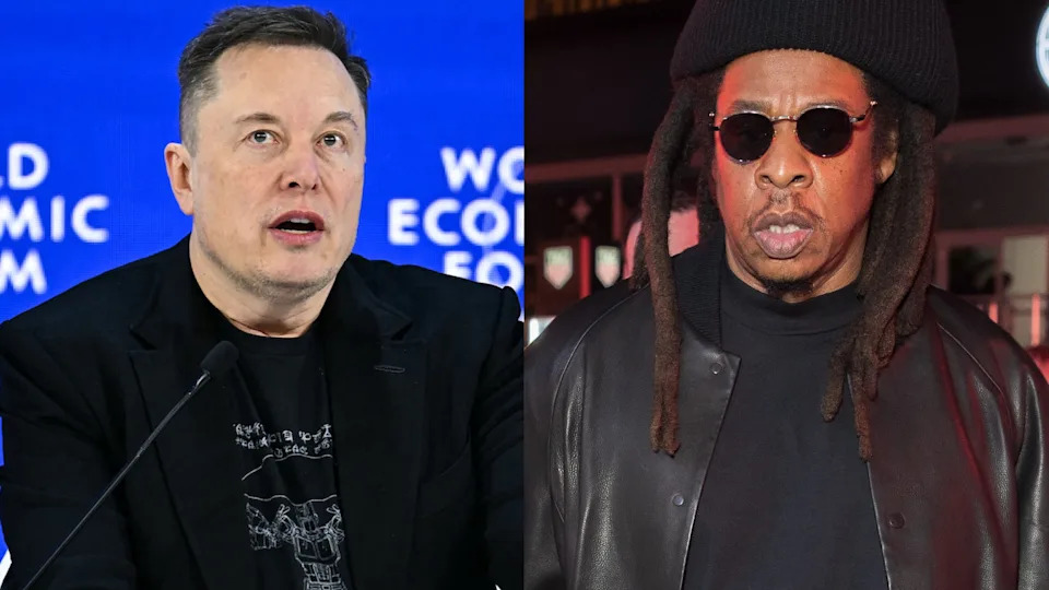Elon Musk and Jay-Z