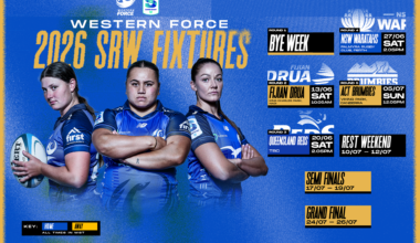 'Really ambitious' - Force's 2026 Super W fixtures revealed