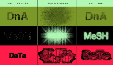 Eleanor Yang merges the synthetic and organic to make typography you can touch