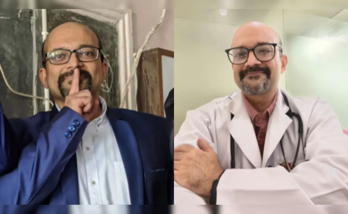 From 109 Kg To 72 Kg, Diabetologist Breaks Down His Weight Loss Journey