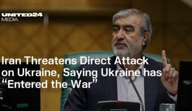 Iran Threatens Direct Attack on Ukraine, Saying Ukraine has “Entered the War” — UNITED24 Media
