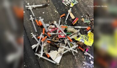 Needles and sharp objects in Phoenix recycling centers becoming a growing problem