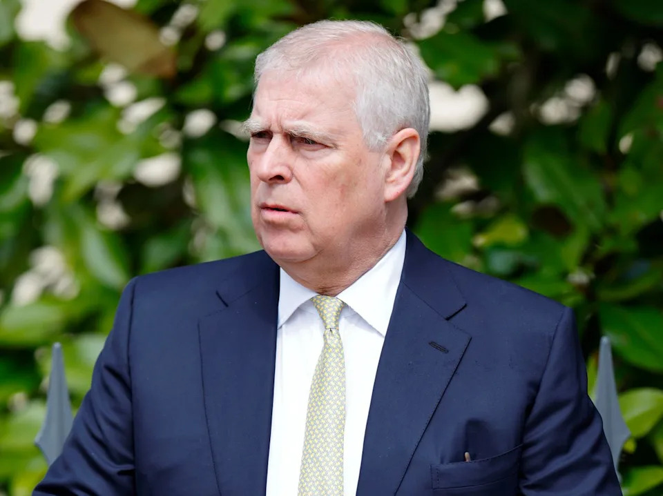 Ex-Prince Andrew on April 20, 2025Credit: Getty