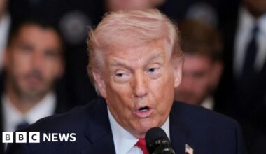 Trump demands 'unconditional surrender' from Iran as Putin speaks with Iran's president - BBC