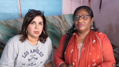 Shahida Ansari and Farah Khan cracked jokes and roasted each other in the episode.