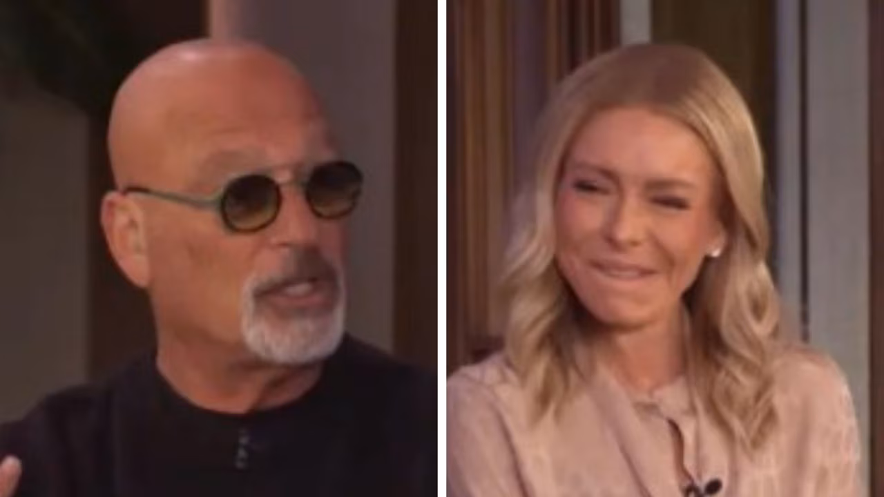 Howie Mandel snaps at TV host Kelly Ripa in awkward on-camera moment