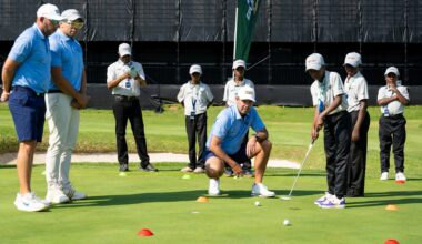 Southern Guards GC inspire youth at Steyn City Clinic