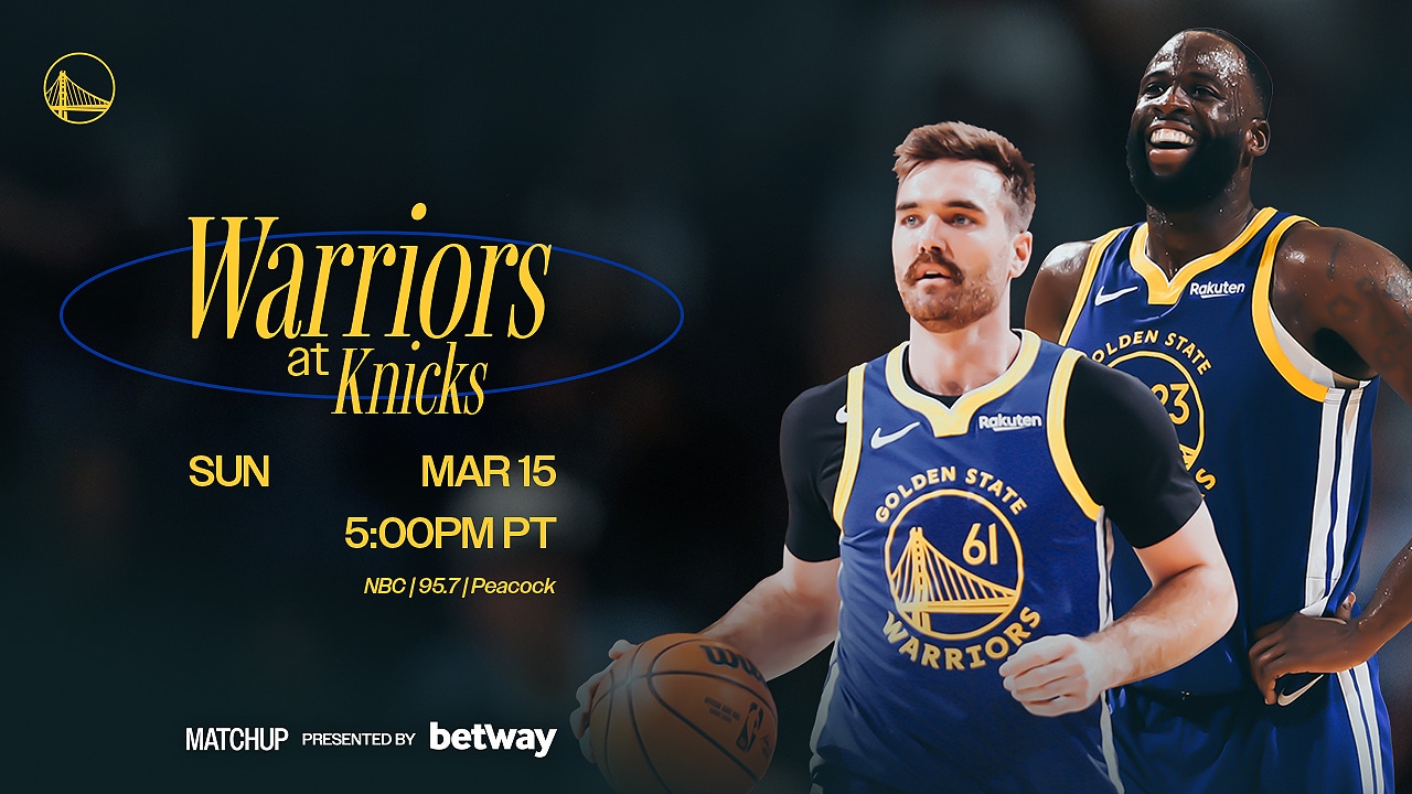 Game Preview: Warriors at New York Knicks - 3/15/26 - NBA