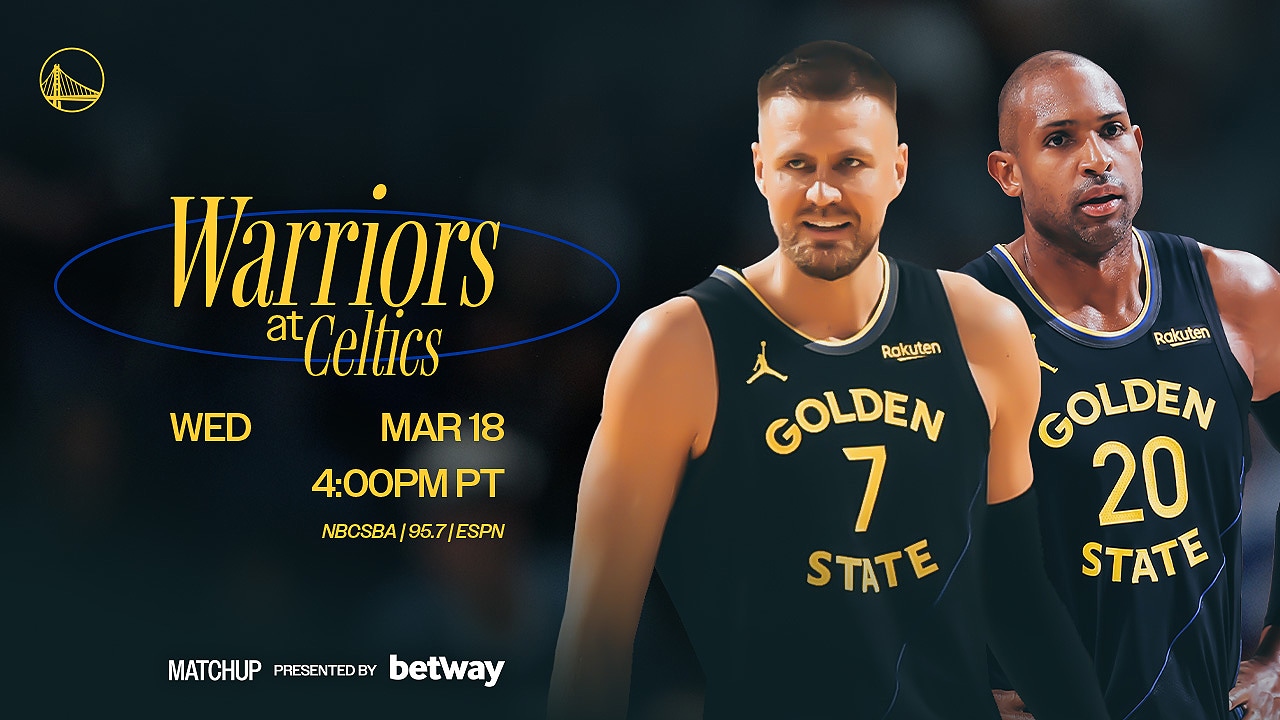 Game Preview: Warriors at Boston Celtics - 3/18/26 - NBA