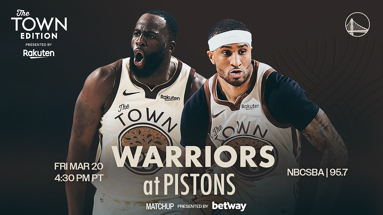 Game Preview: Warriors at Detroit Pistons - 3/20/26 - NBA