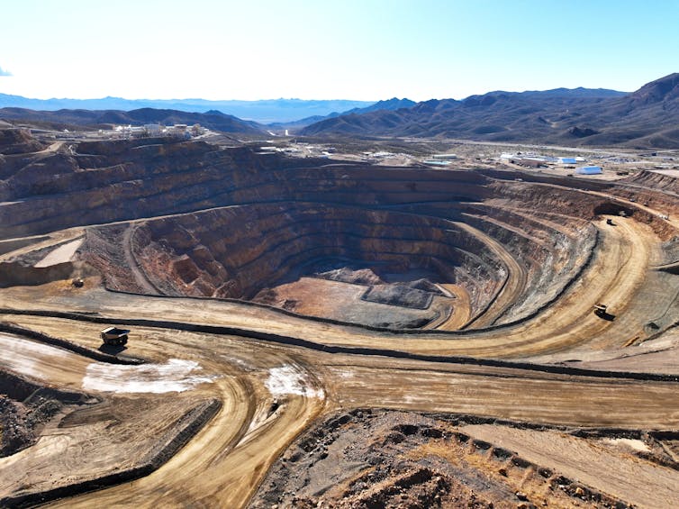 Large mine