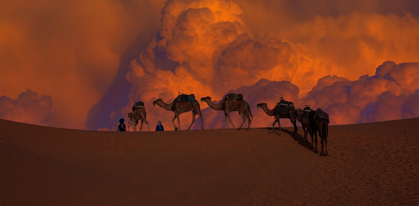 Most Saharan dust is generated by ‘hidden thunderstorms’ high above the desert