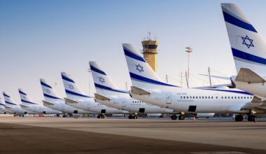 El Al fleet at Ben Gurion airport credit: Ido Wachtel