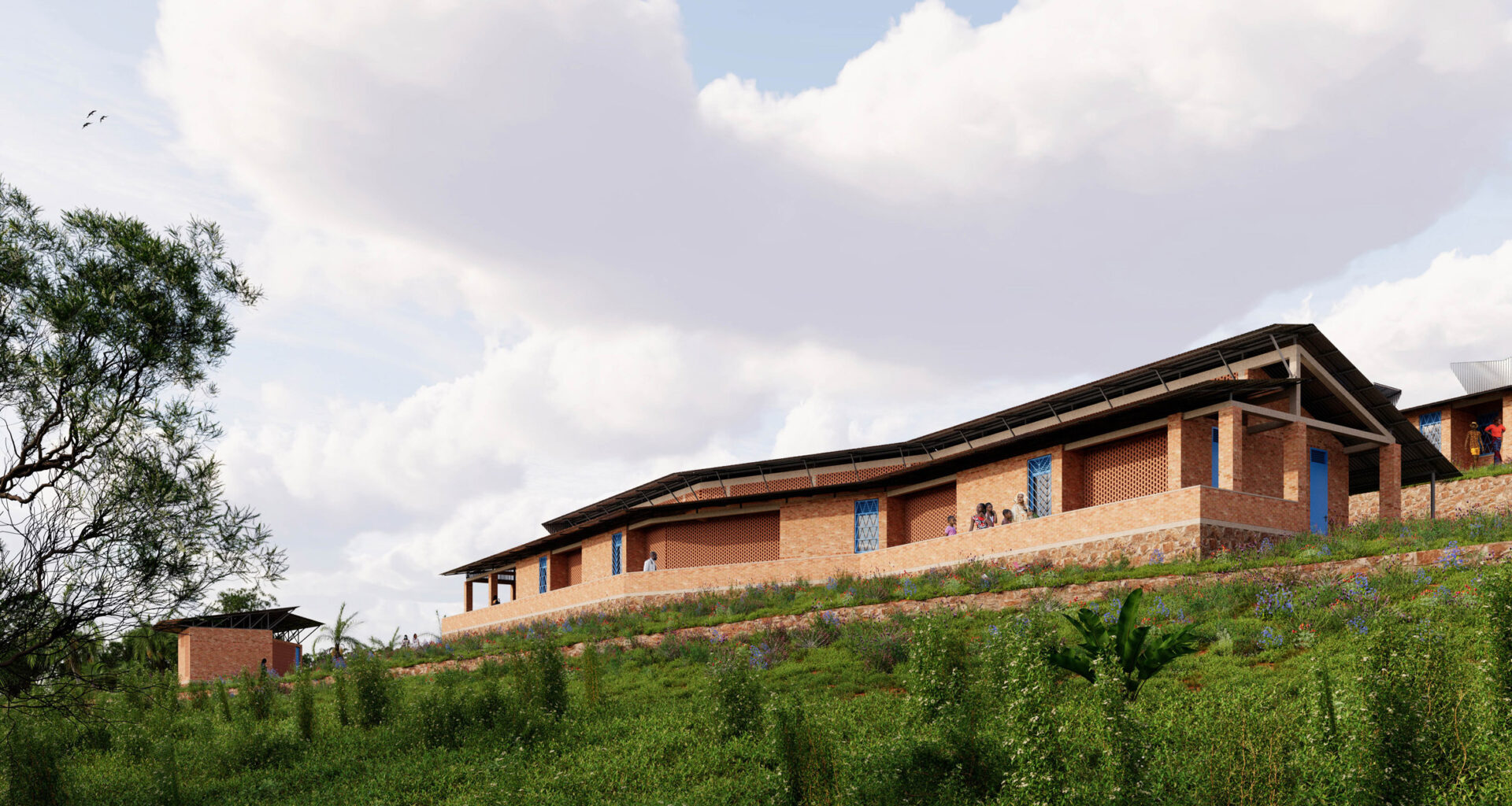 Ineza Clinic in Bubanza, Burundi, by Kéré Architecture
