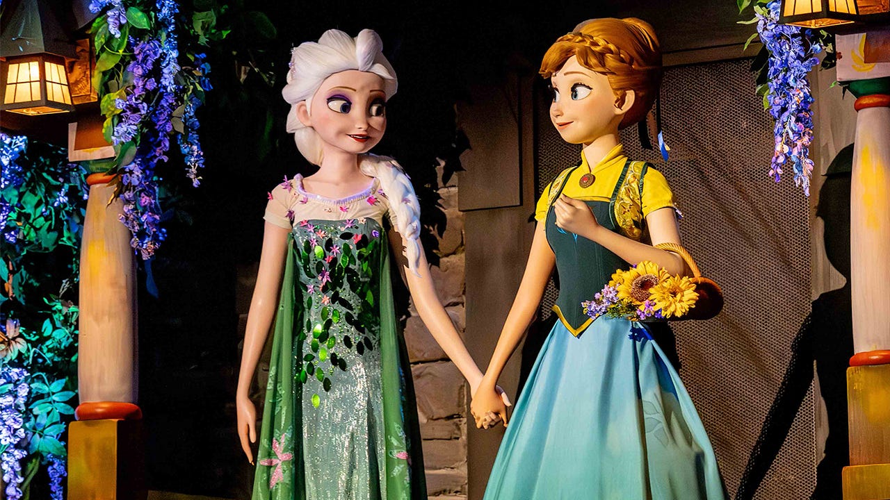 How Disney Updated the Elsa, Anna, and Kristoff Audio-Animatronics Figures in Walt Disney World's Frozen Ever After for the First Time in Forever