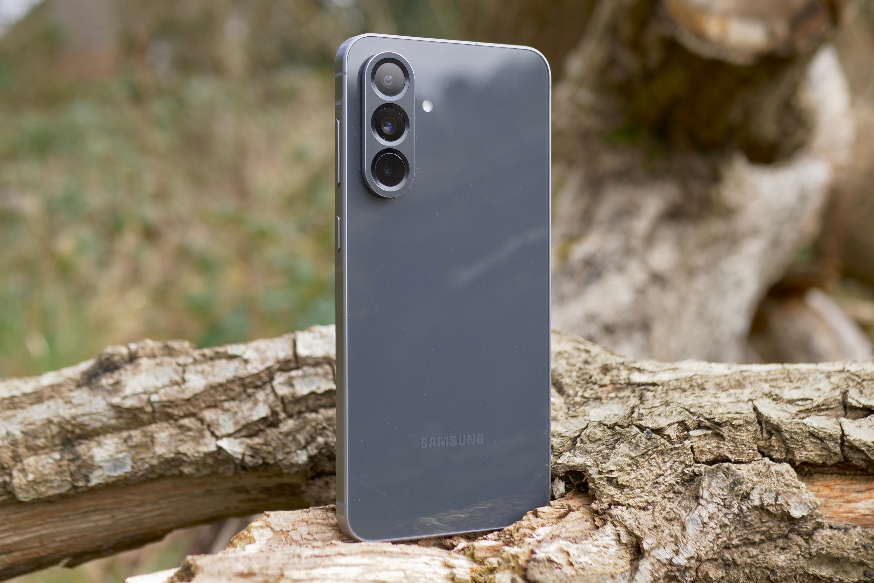 The back of the Samsung Galaxy A56.