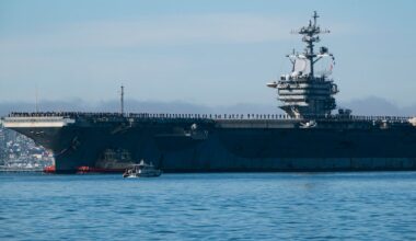 U.S. fired at Iranian vessel that approached aircraft carrier, officials say