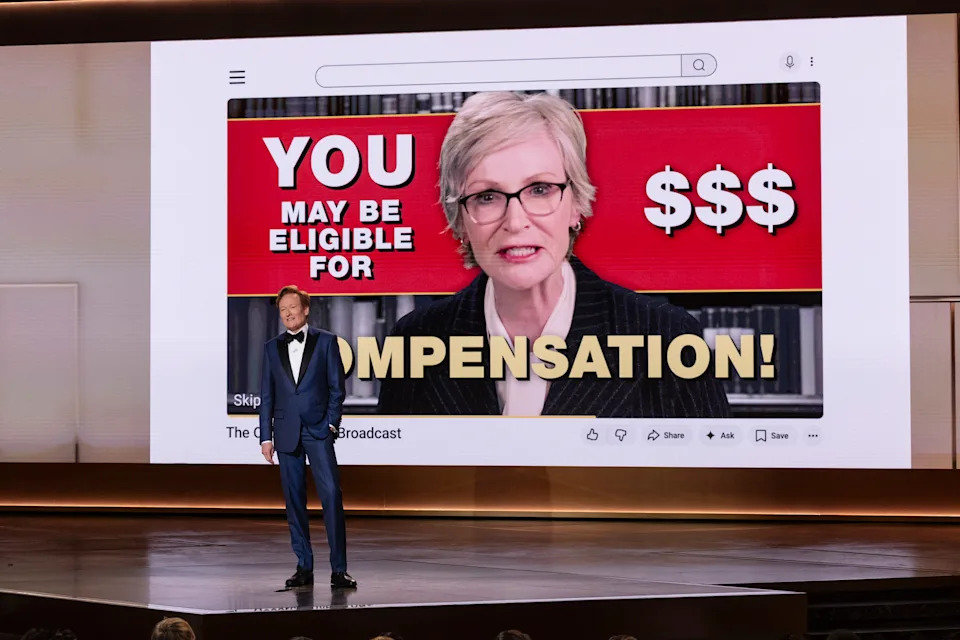 Host Conan O'Brien speaks onstage during the 98th Annual Academy Awards.
