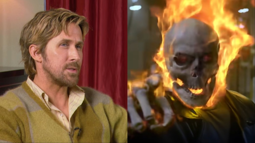 Ryan Gosling is still lightly flirting with Ghost Rider
